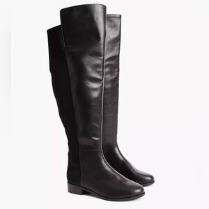Lane Bryant Faux-Leather Over-The-Knee Boot
